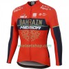 Wielershirt 2018 Bahrain-Merida N001 Lange Mouw